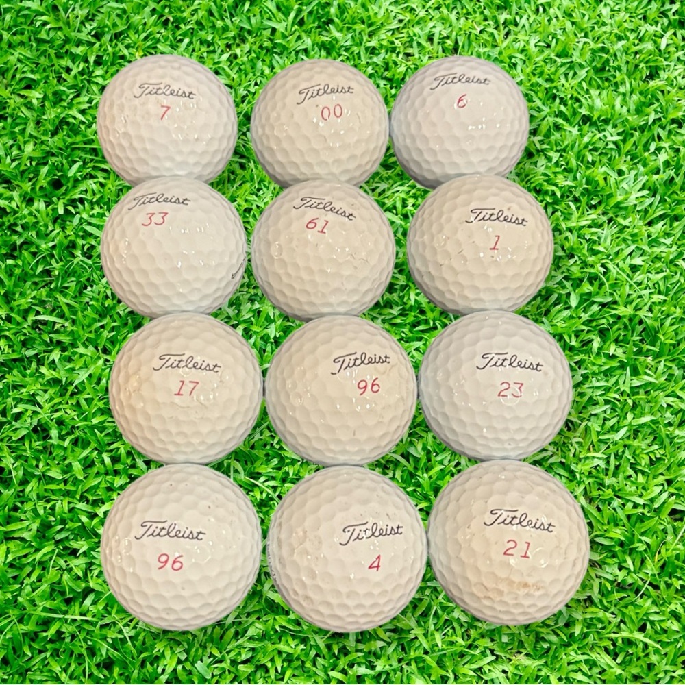 Titleist ProV1X Golf Balls (12) Excellent Used Condition